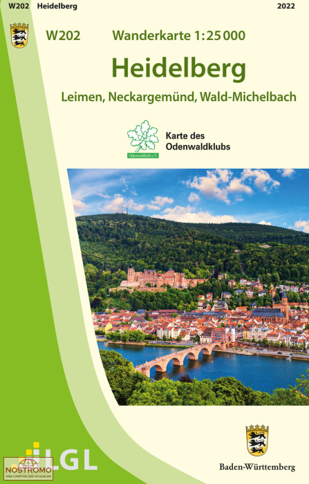 W202 HEIDELBERG | LGL hiking map