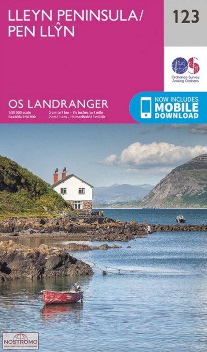 0123 LLEYN PENINSULA | OS hiking map