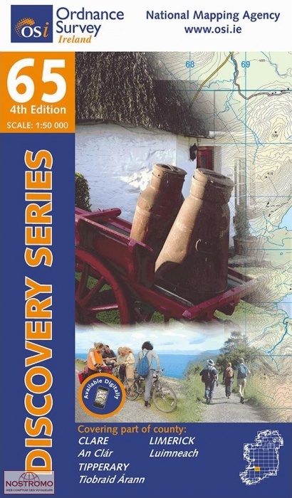 65 CLARE - LIMERICK - TIPPERARY | OSI hiking map
