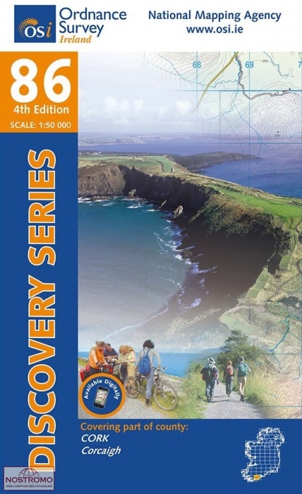 86 CORK | OSI hiking map