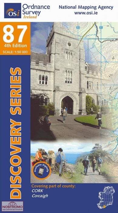87 CORK | OSI hiking map