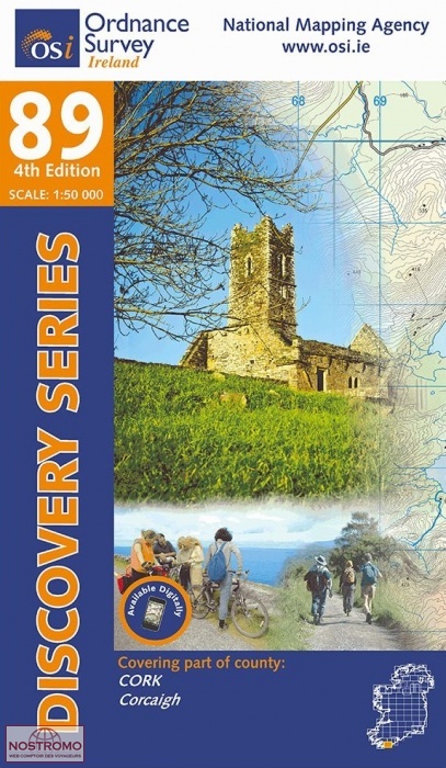 89 CORK | OSI hiking map
