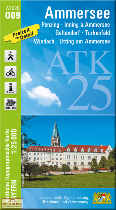 ATK25 - O09 AMMERSEE | LDBV hiking map
