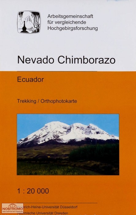 NEVADO CHIMBORAZO | HHUD/TUD trekking map