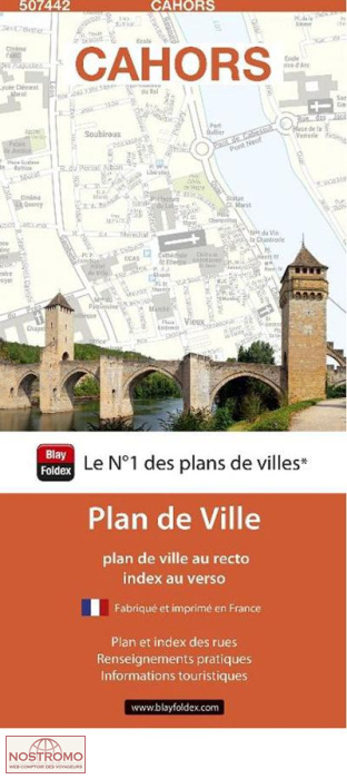 CAHORS | plan de ville Blay Foldex