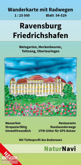 RAVENSBURG - FRIEDRICHSHAFEN | NaturNavi hiking map