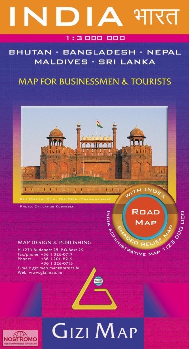 INDIA | Gizi Map road map