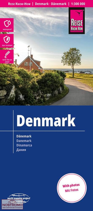 DENMARK | Reise Know-How road map
