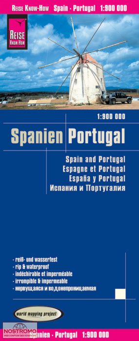 ESPAGNE - PORTUGAL | carte routière Reise Know-How
