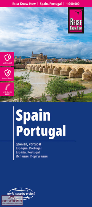 ESPAGNE - PORTUGAL | carte routière Reise Know-How