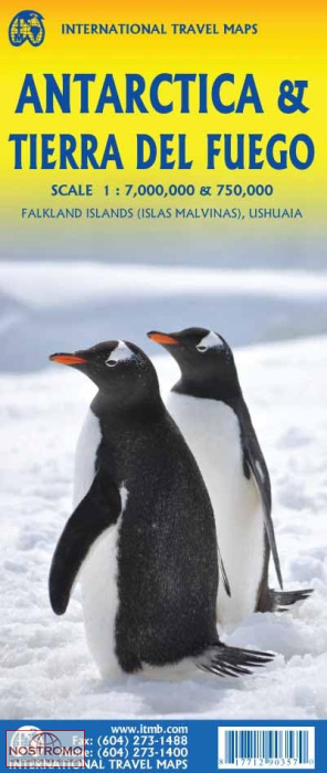 ANTARCTICA AND TIERRA DEL FUEGO | travel map ITMB