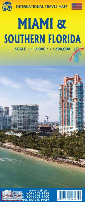 MIAMI & FLORIDE SUD | carte touristique ITMB