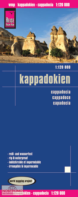 CAPPADOCE | carte routière Reise Know-How