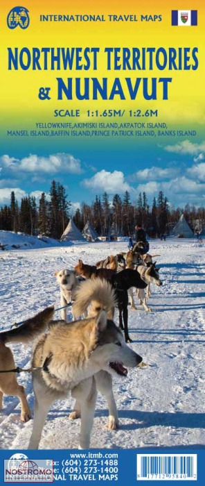NORTHWEST TERRITORIES - NUNAVUT | ITMB travel map