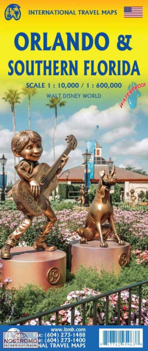 ORLANDO & FLORIDE SUD | carte touristique ITMB
