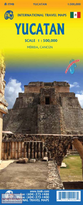 YUCATAN | carte touristique ITMB