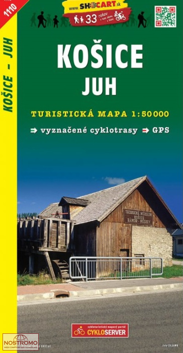 1110 KOŠICE JIH | Shocart hiking map