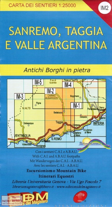 IM 2 - SAN REMO - TAGGIA | Magistero hiking map