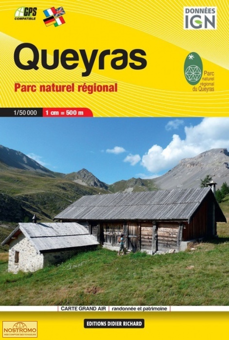 QUEYRAS | Didier Richard hiking map