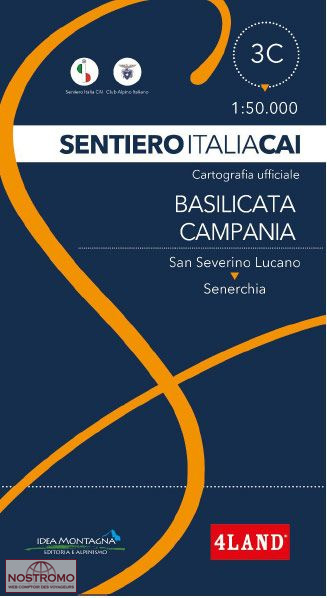 3C BASILICATA CAMPANIA | 4Land hiking map