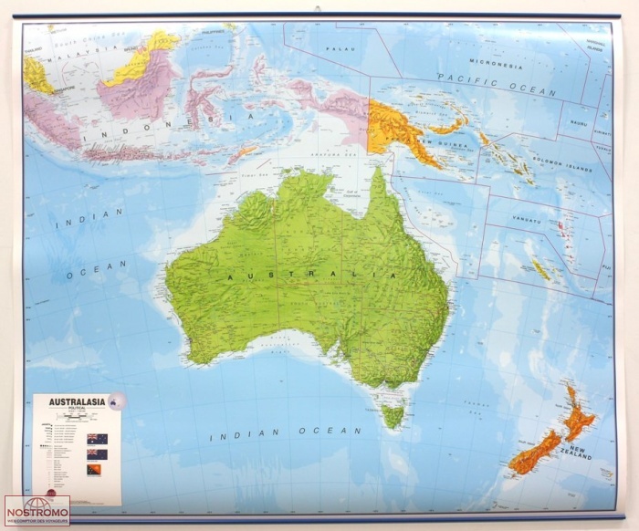 AUSTRALASIA | Maps International wall map