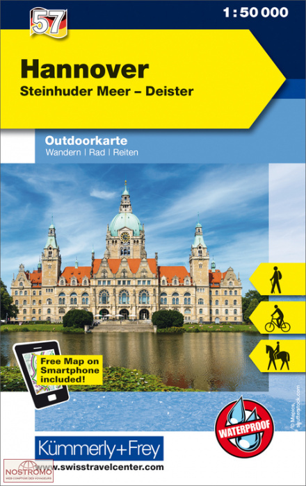57 HANNOVER | Kummerly+Frey hiking map