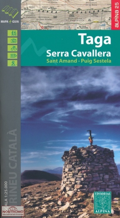 49 TAGA - SERRA CAVALLERA | Alpina hiking map