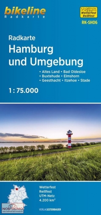 SH06 HAMBURG UND UMGEBUNG | Esterbauer cycling map