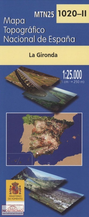 1020-2 LA GIRONDA | carte topographique CNIG