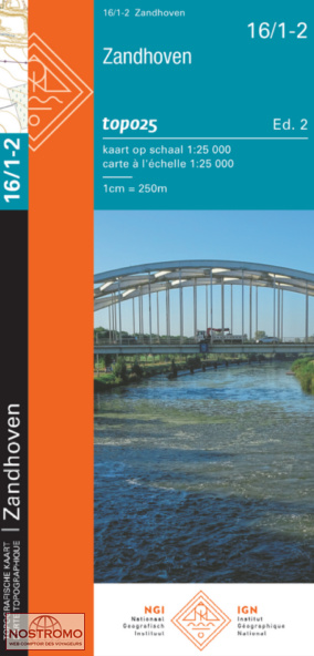 16/1-2 ZANDHOVEN | NGI/IGN topographical map