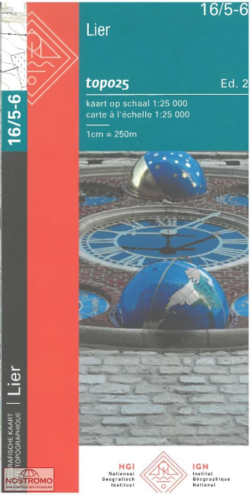 16/5-6 LIER | NGI/IGN topographical map