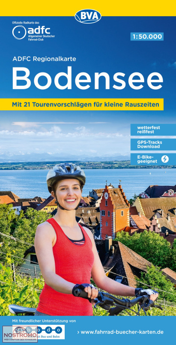 BODENSEE | carte de cyclotourisme BVA BikeMedia