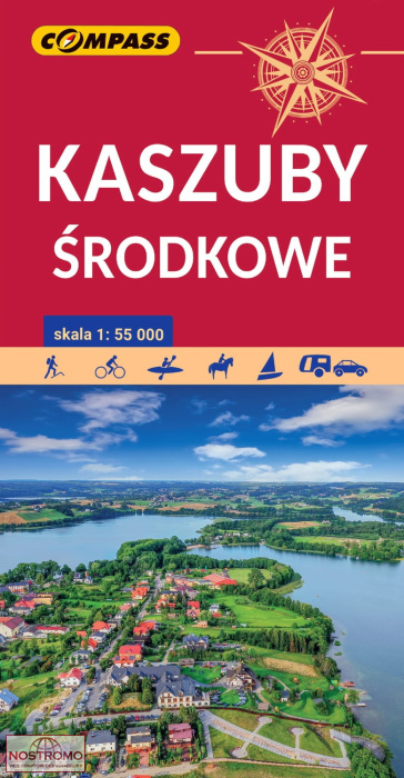 KASZUBY ŚRODKOWE | carte de randonnée Compass