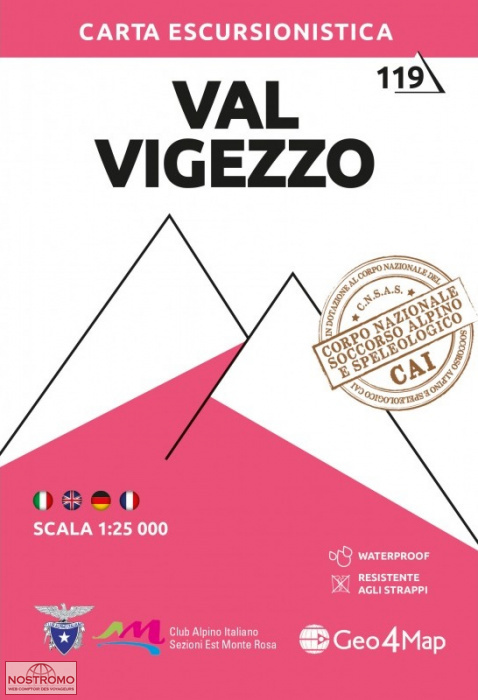 119 VAL VIGEZZO | Geo4map hiking map
