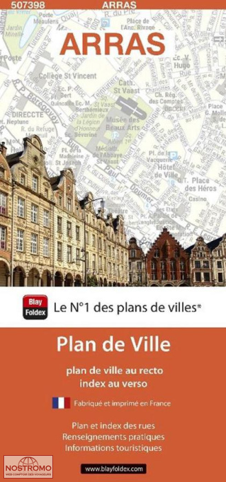ARRAS | Blay Foldex street map