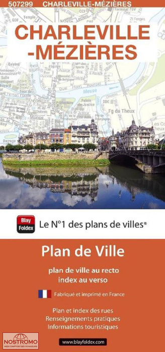 CHARLEVILLE-MÉZIÈRES | Blay Foldex street map
