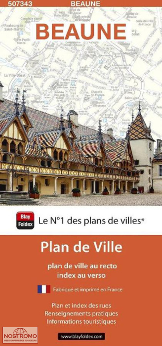BEAUNE | plan de ville Blay Foldex