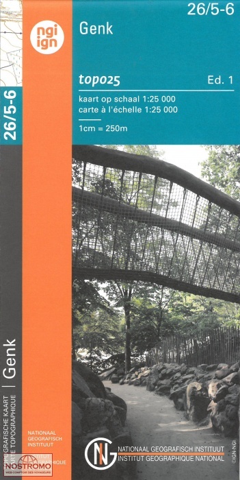 26/5-6 GENK | carte topographique NGI/IGN