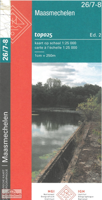26/7-8 MAASMECHELEN | NGI/IGN topographical map