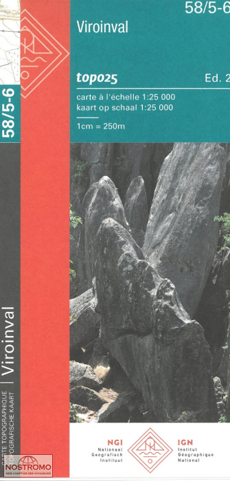58/5-6 VIROINVAL | NGI/IGN topographical map