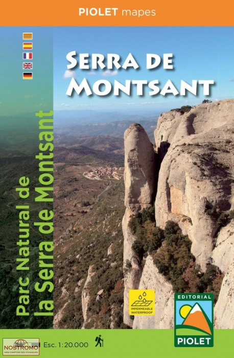 SERRA DE MONTSANT | carte de randonnée Piolet
