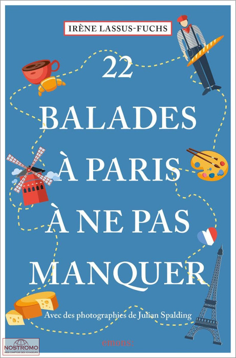PARIS - 22 BALADES À NE PAS MANQUER | Emons travel guide