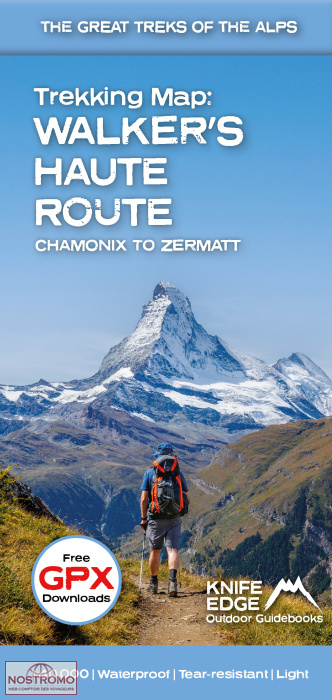 HAUTE ROUTE | Knife Edge Outdoor hiking map