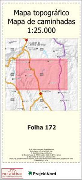 172 MALPARTIDA (ALMEIDA) | carte topographique Projektnord