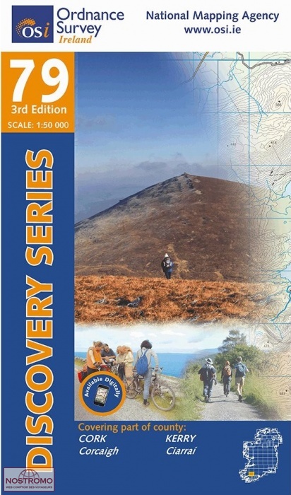 79 CORK - KERRY | OSI hiking map