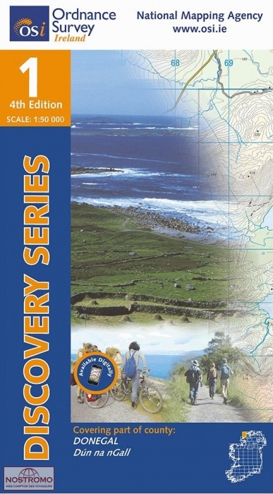 01 DONEGAL NORTHWEST | OSI hiking map