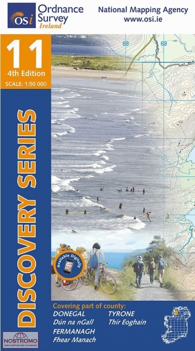 11 DONEGAL SOUTH | OSI hiking map