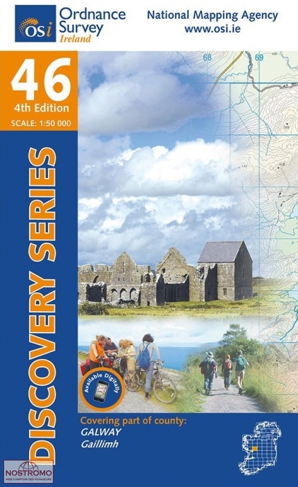 46 GALWAY | carte de randonnée OSI