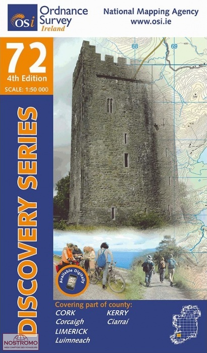 72 KERRY - CORK - LIMERICK | OSI hiking map