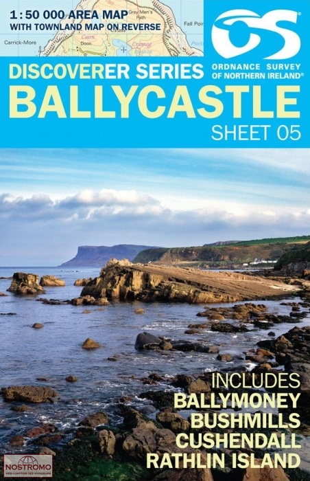 05 BALLYCASTLE | carte de randonnée OSNI